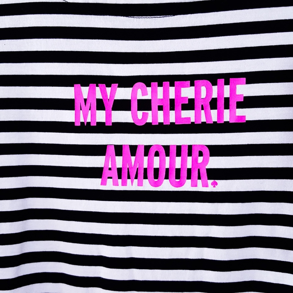 Kate Spade My Cherie Amour Pajama Top - Picture 3 of 4